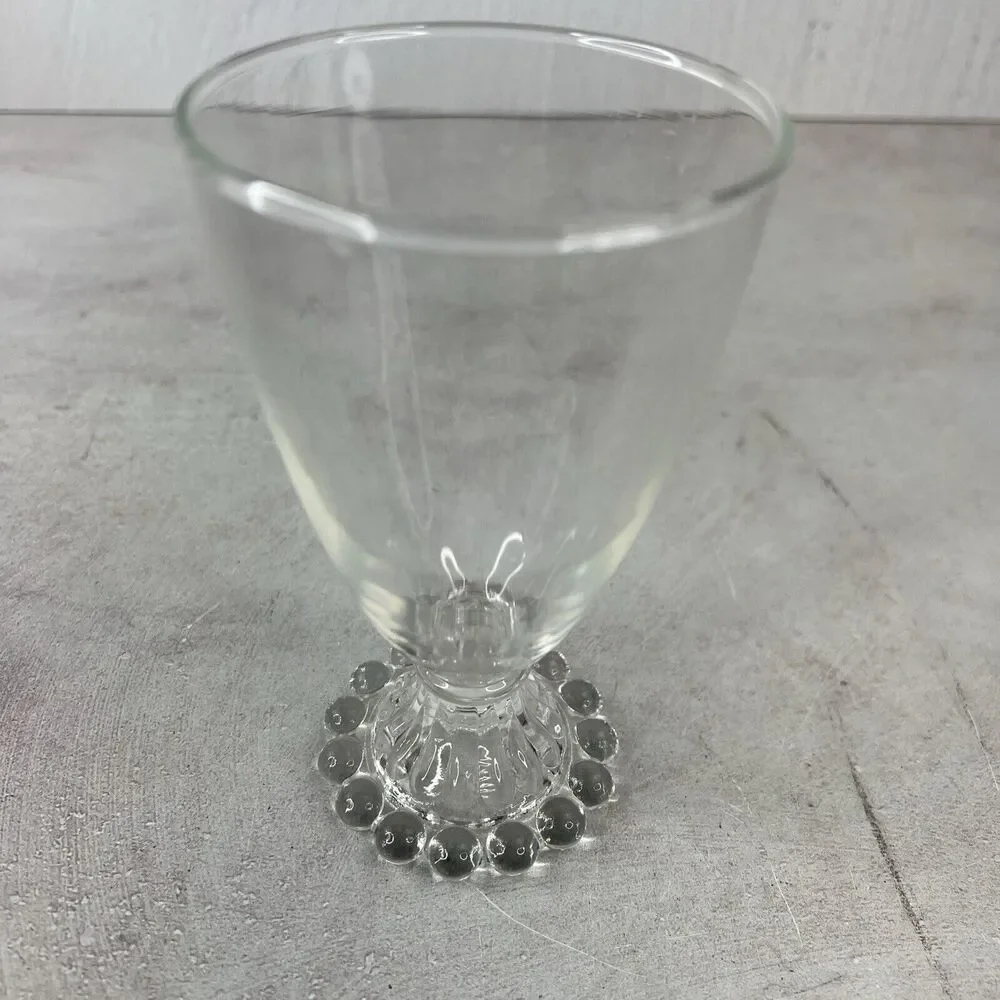 Vintage Anchor Hocking Berwick Boopie‎ Clear Drinking Glass